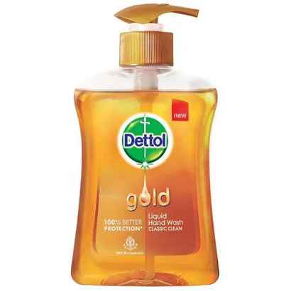 Dettol Handwash Gold Liquid Soap Pump